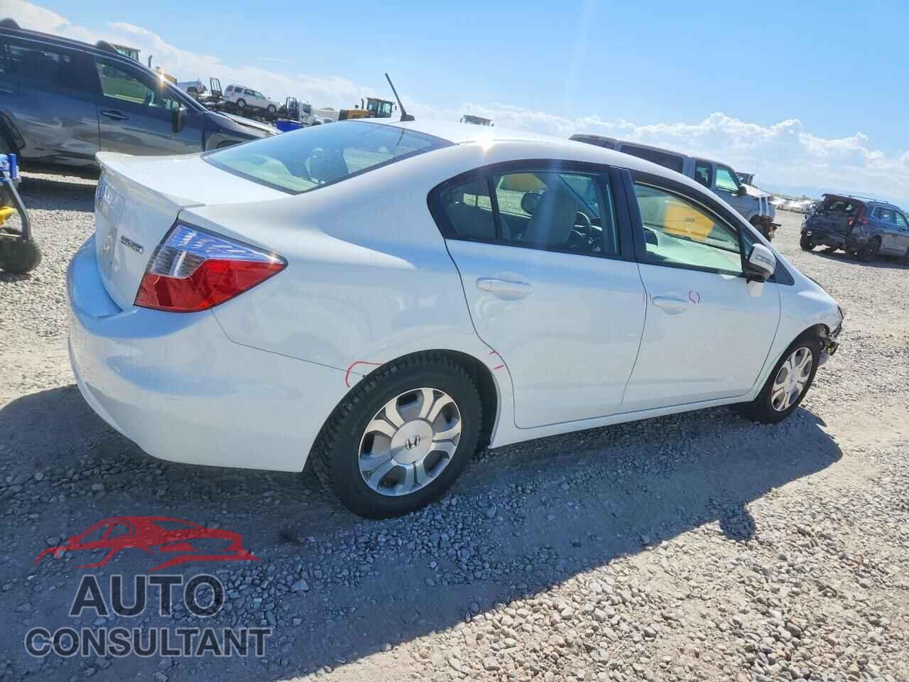 HONDA CIVIC 2012 - JHMFB4F20CS008563