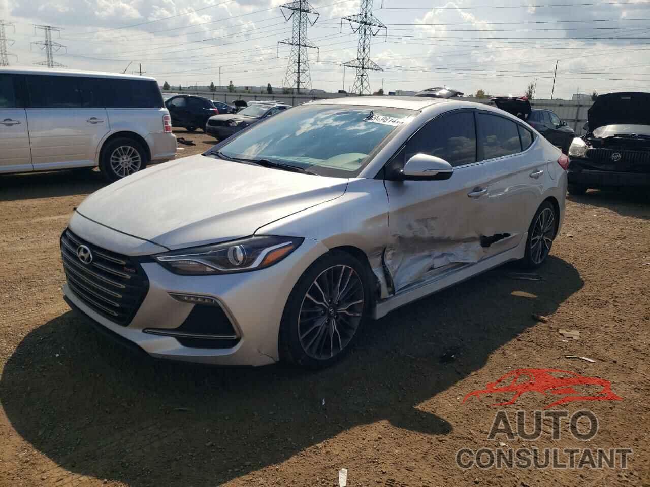 HYUNDAI ELANTRA 2017 - KMHD04LB5HU335504