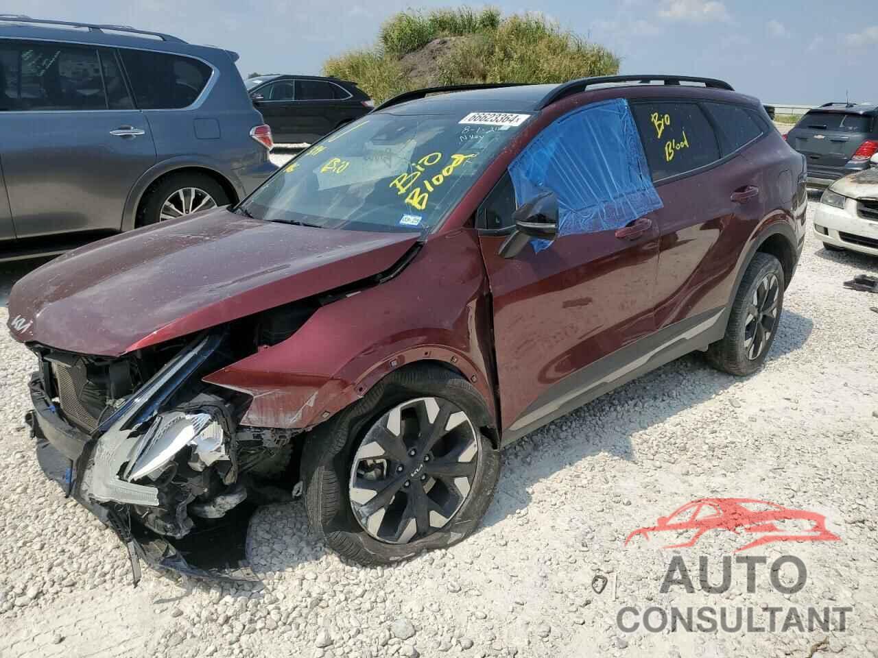 KIA SPORTAGE X 2023 - 5XYK6CAF1PG107543