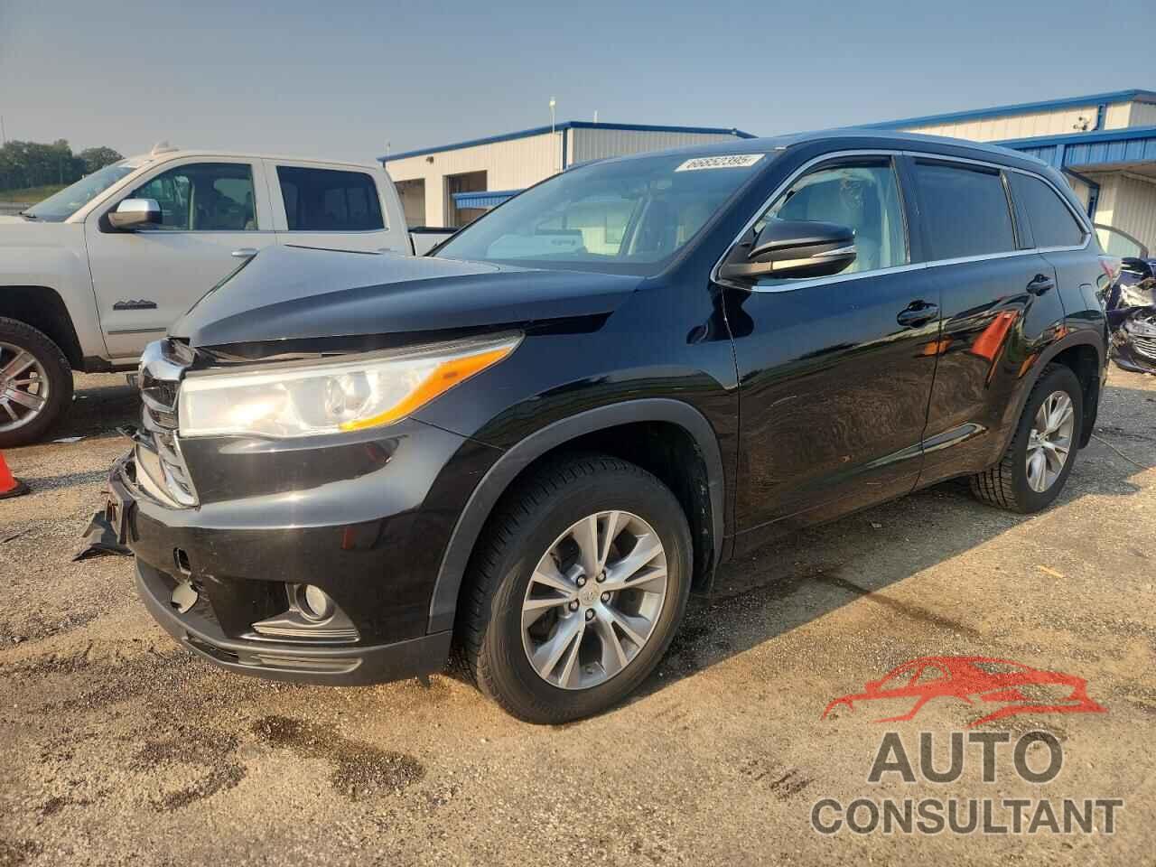 TOYOTA HIGHLANDER 2014 - 5TDJKRFH8ES052867