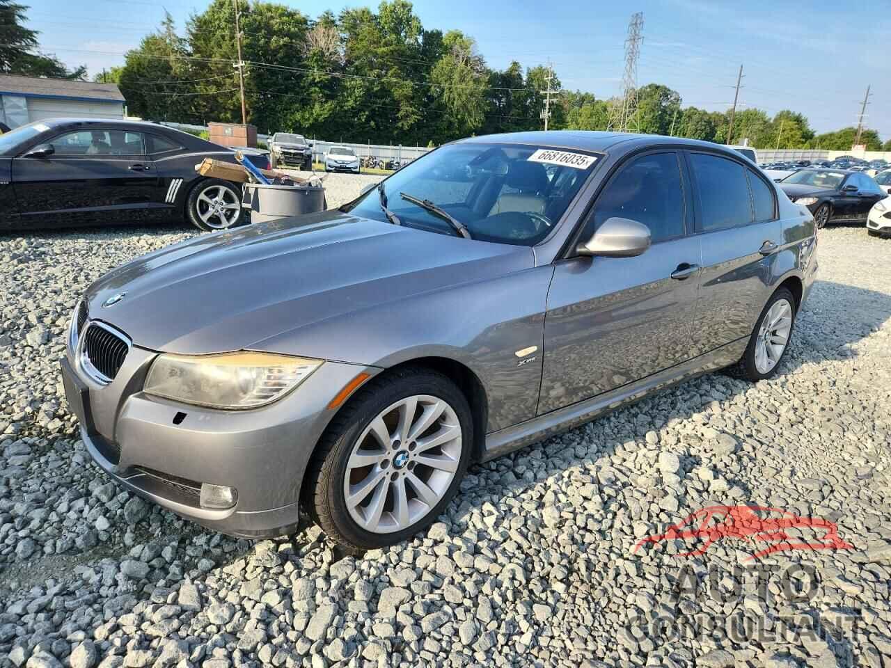 BMW 3 SERIES 2011 - WBAPK7C58BA821091