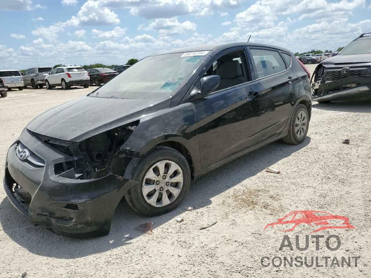 HYUNDAI ACCENT 2017 - KMHCT5AE6HU355492