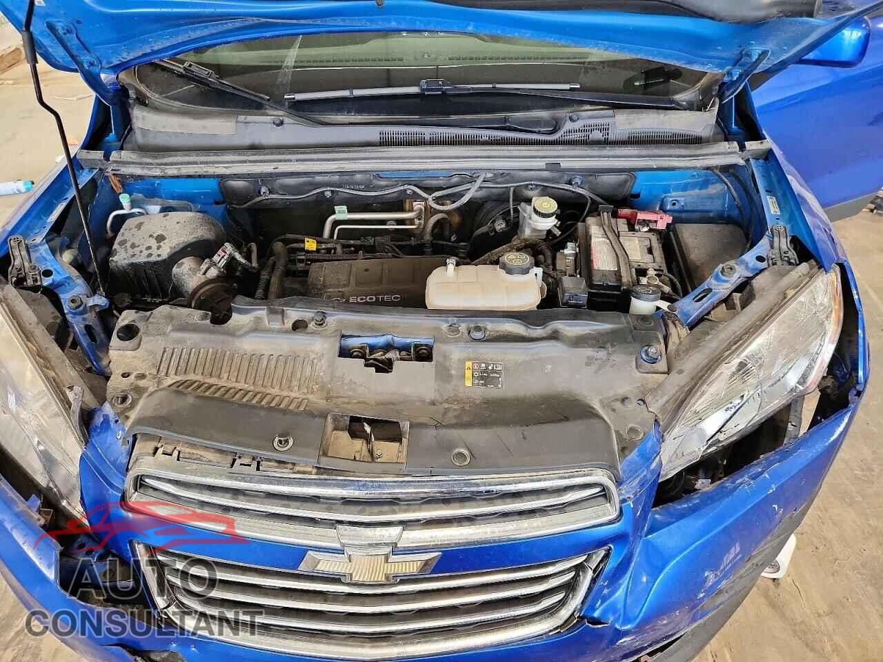CHEVROLET TRAX 2016 - KL7CJKSBXGB624663