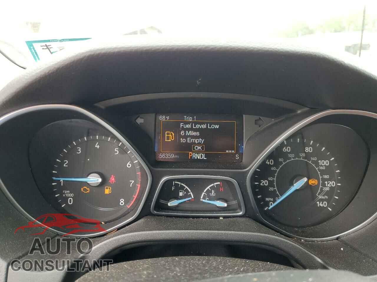 FORD FOCUS 2017 - 1FADP3F20HL281160