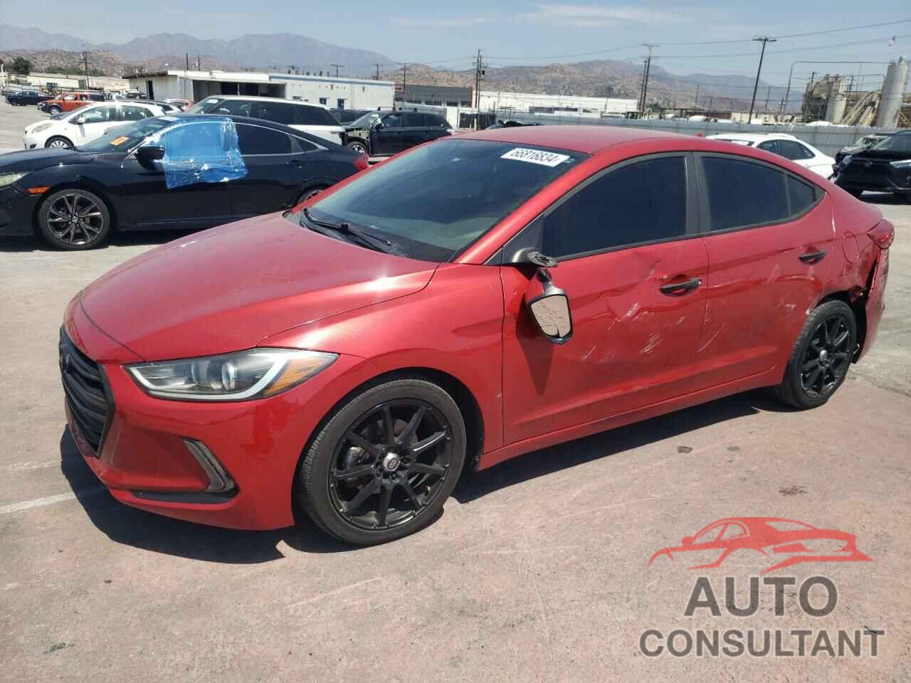 HYUNDAI ELANTRA 2017 - 5NPD74LF1HH087202