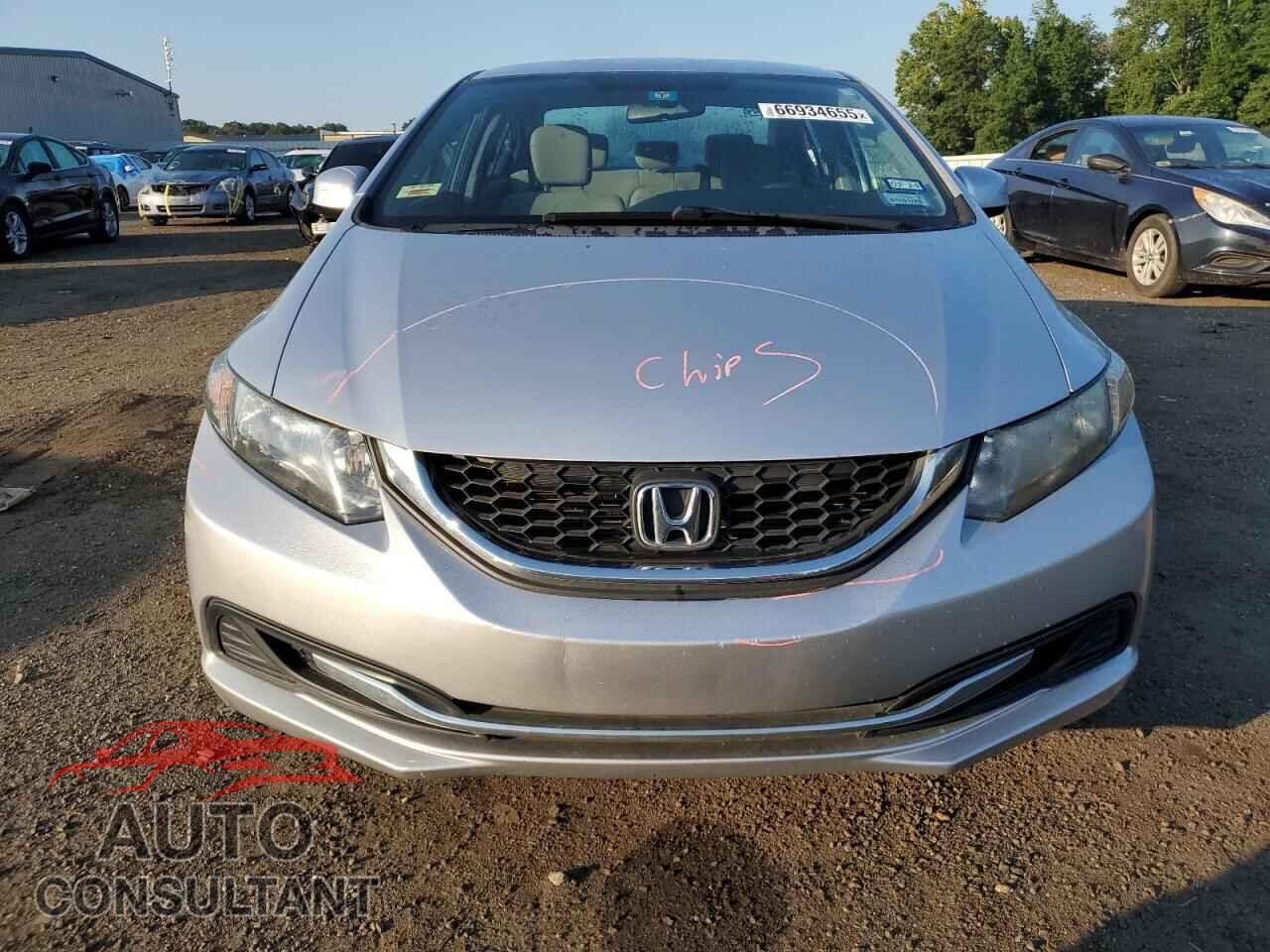 HONDA CIVIC 2013 - 19XFB2F58DE093902