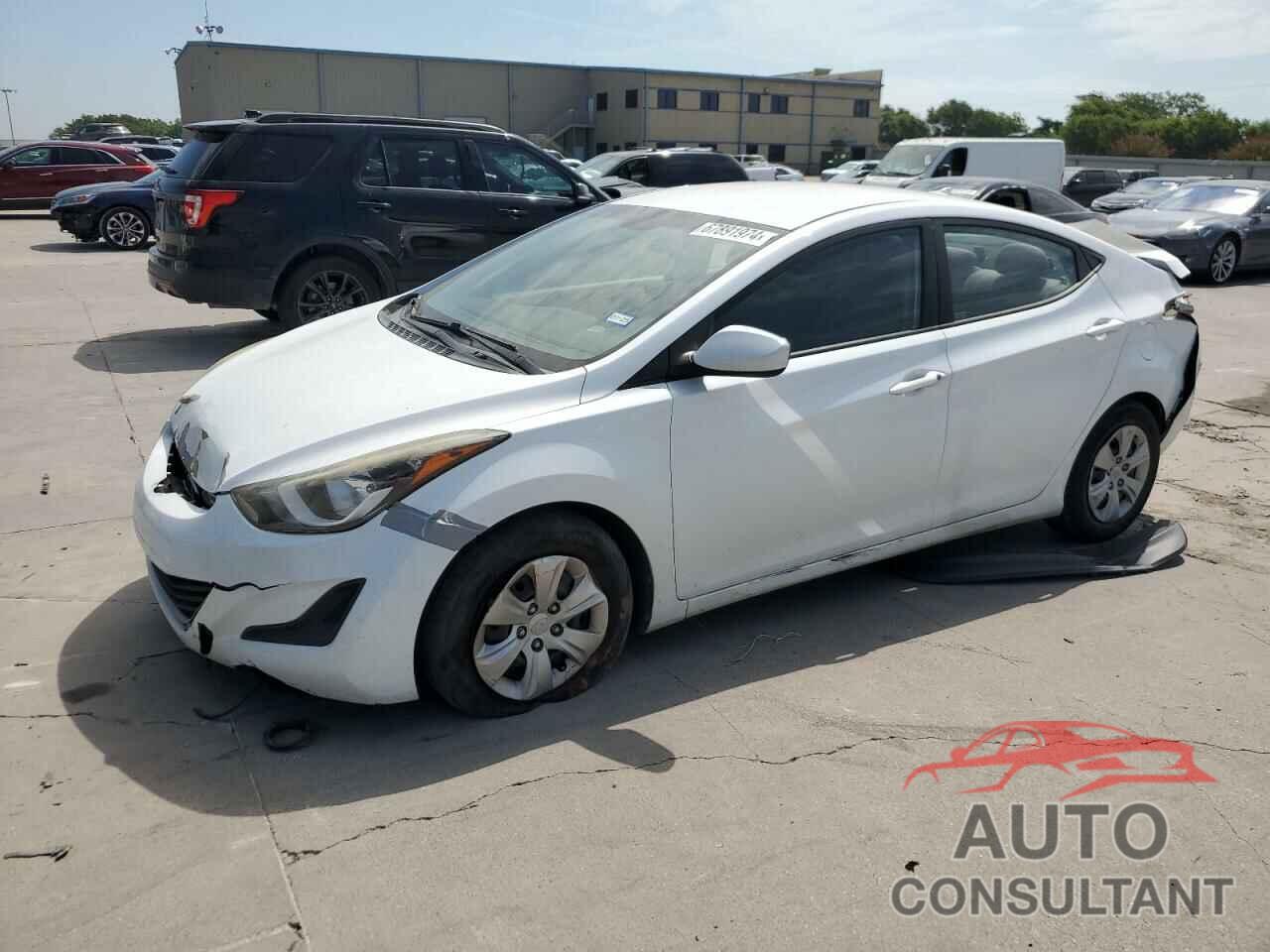 HYUNDAI ELANTRA 2016 - 5NPDH4AEXGH781571