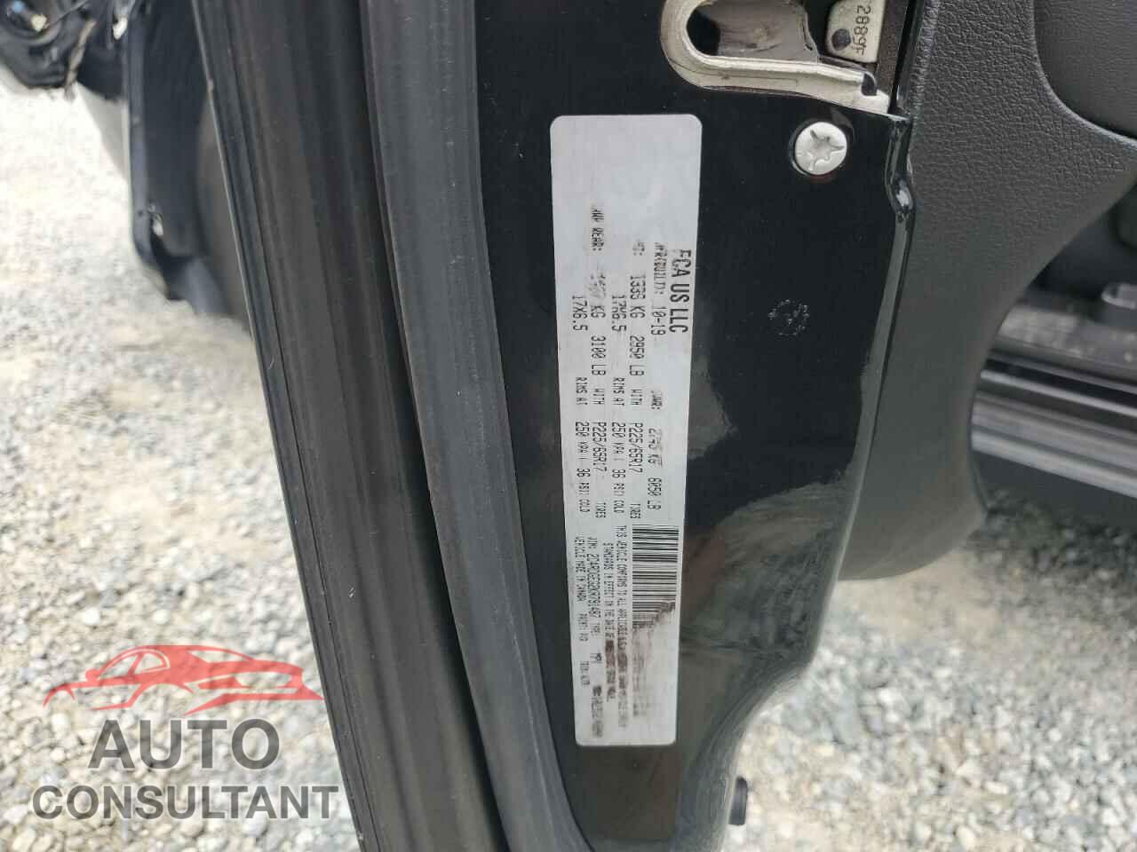 DODGE CARAVAN 2019 - 2C4RDGEG2KR791487