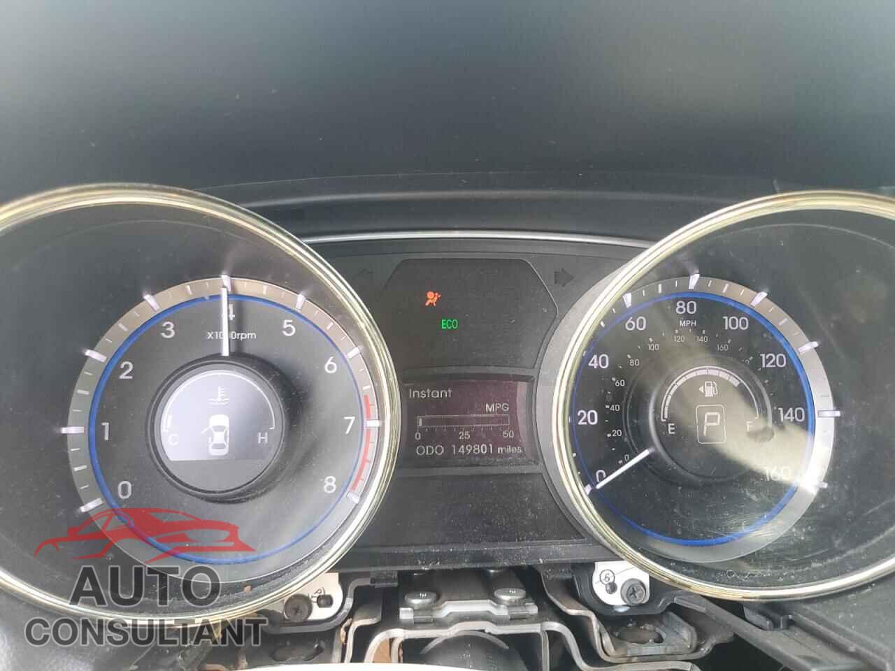 HYUNDAI SONATA 2012 - 5NPEB4AC2CH448666