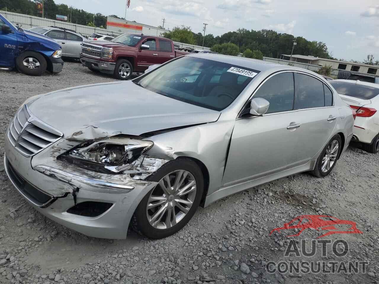 HYUNDAI GENESIS 2012 - KMHGC4DD9CU171073