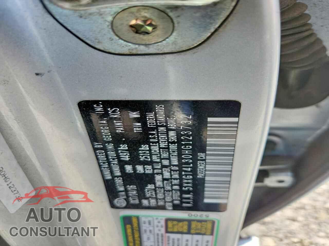KIA OPTIMA 2017 - 5XXGT4L30HG123732
