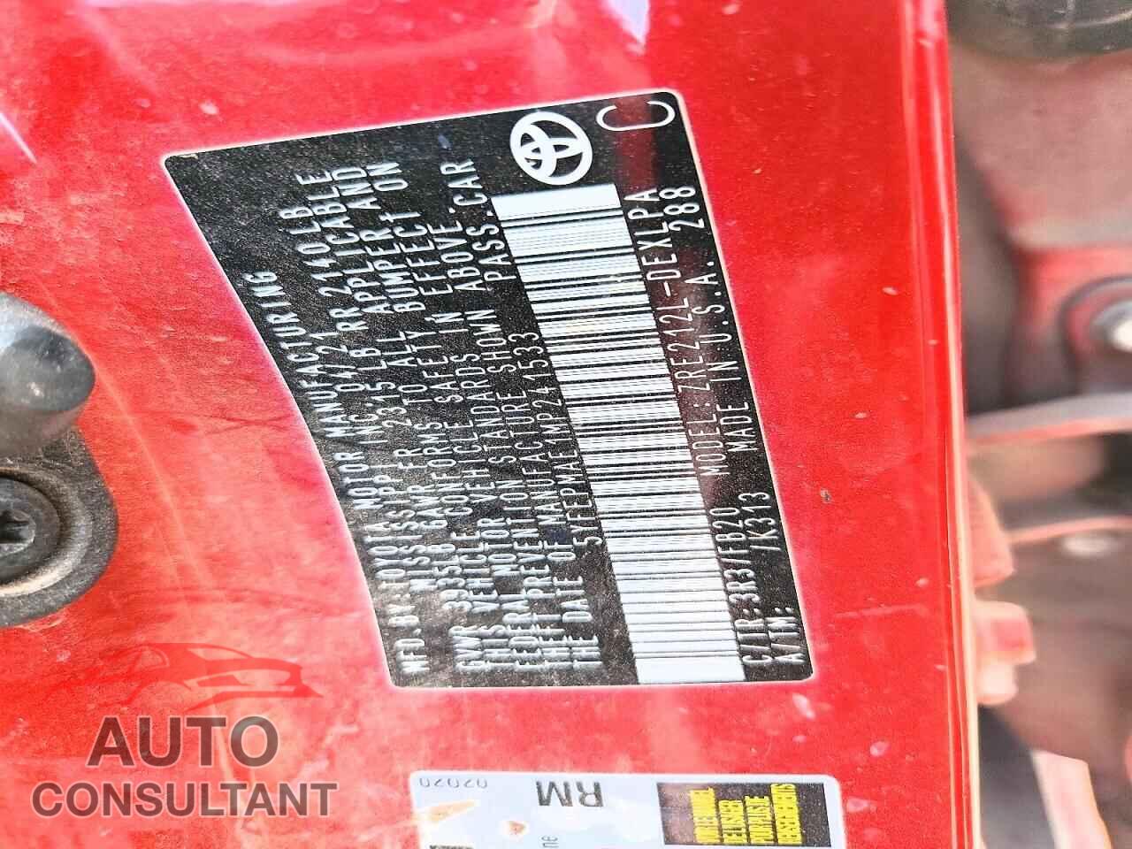 TOYOTA COROLLA 2021 - 5YFEPMAE1MP241533