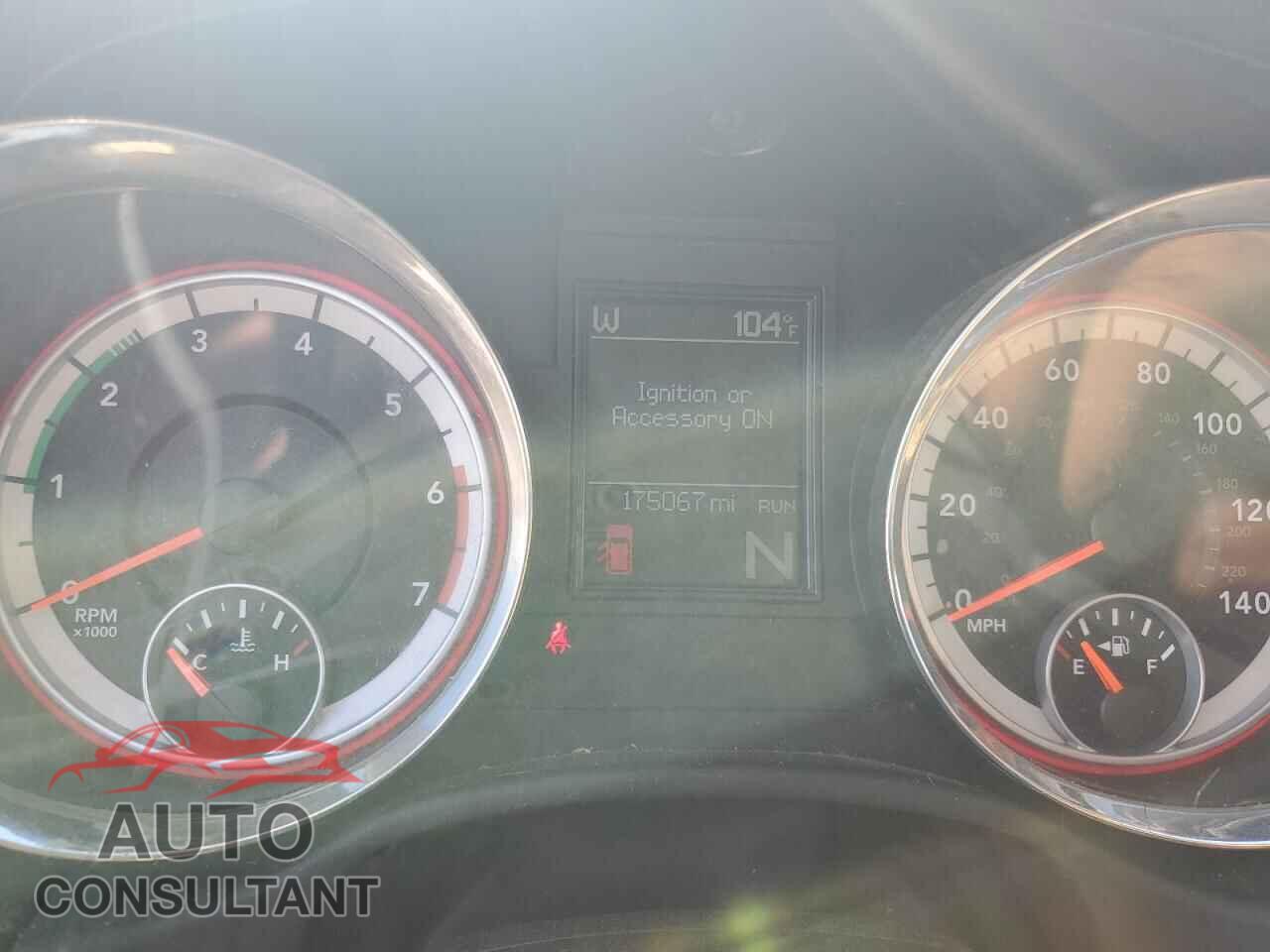 DODGE DURANGO 2012 - 1C4SDJET9CC322807