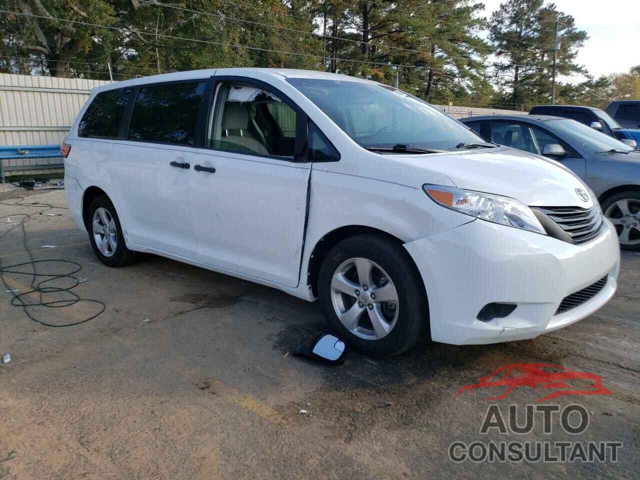 TOYOTA SIENNA 2016 - 5TDZK3DC7GS744872