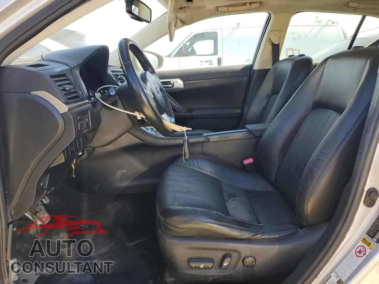 LEXUS CT 200 2012 - JTHKD5BH1C2116621