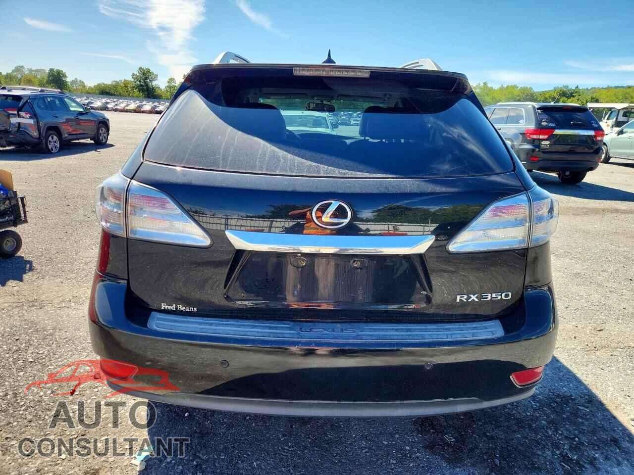 LEXUS RX350 2011 - 2T2BK1BA3BC089601
