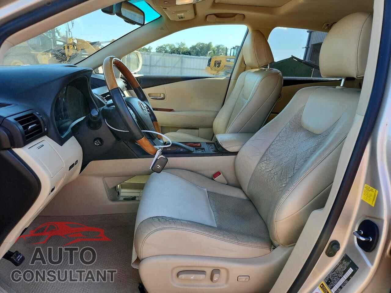 LEXUS RX350 2011 - 2T2BK1BA9BC083334