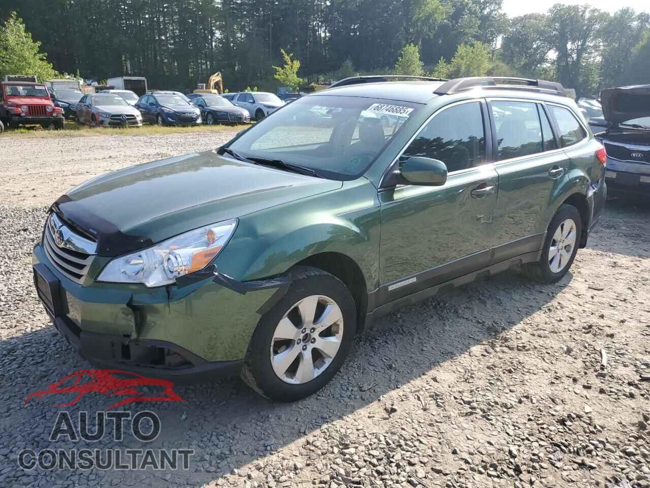 SUBARU OUTBACK 2012 - 4S4BRBAC0C3263705