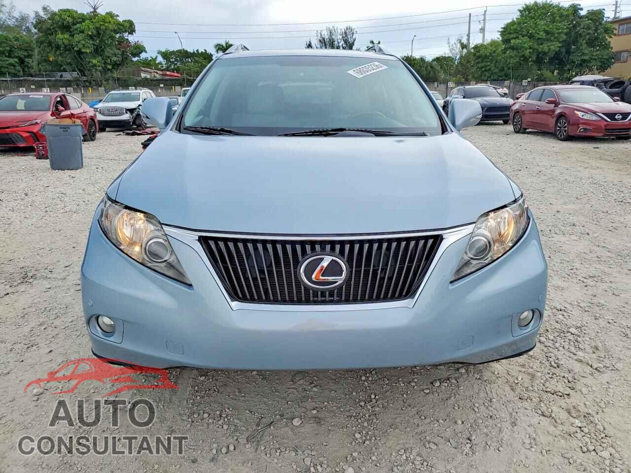 LEXUS RX350 2012 - 2T2ZK1BAXCC066025
