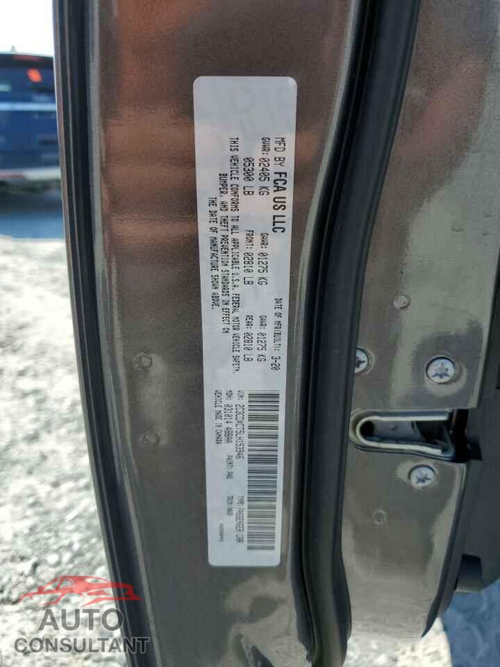 DODGE CHARGER 2020 - 2C3CDXCT5LH153946
