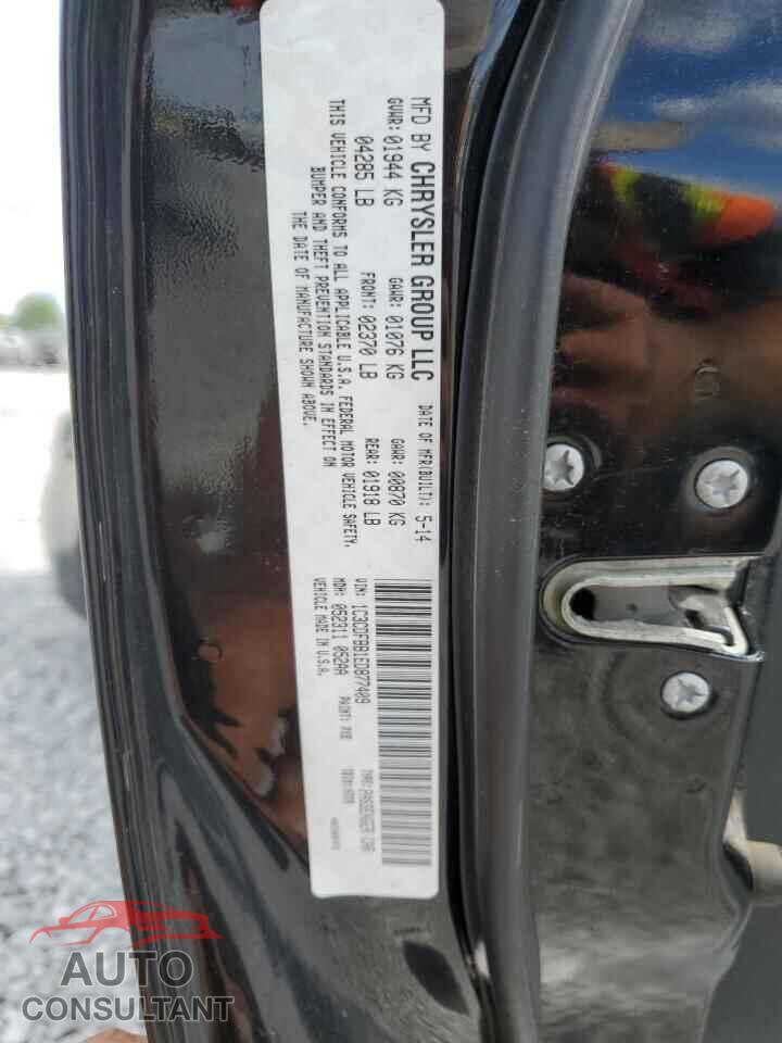 DODGE DART 2014 - 1C3CDFBB1ED877409