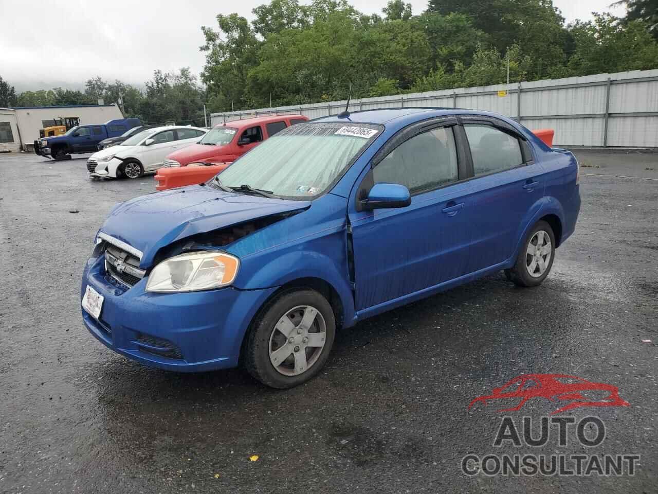 CHEVROLET AVEO 2010 - KL1TD5DE9AB089469