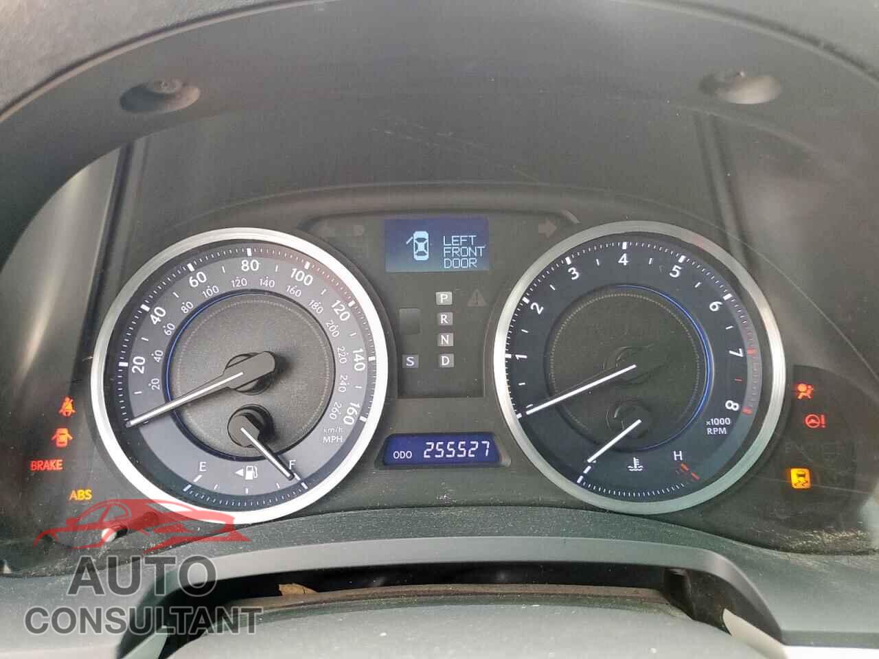 LEXUS IS 2012 - JTHBF5C26C2102802