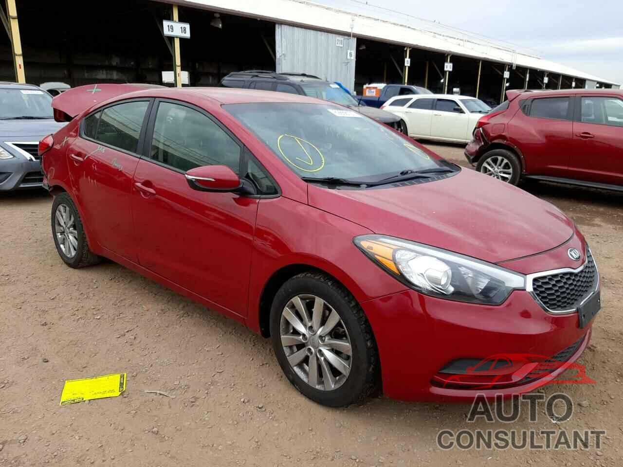 KIA FORTE 2016 - KNAFX4A61G5608278