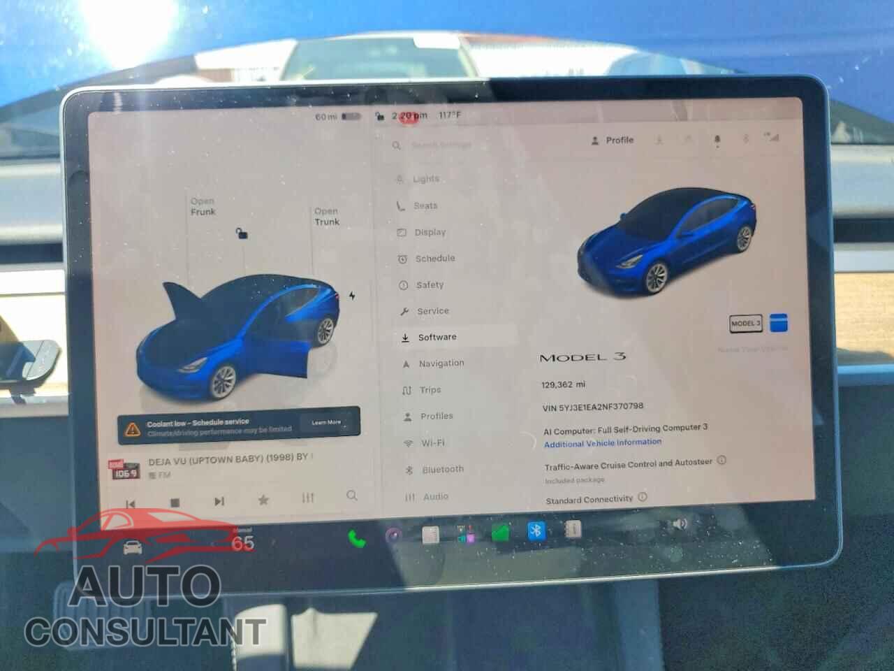 TESLA MODEL 3 2022 - 5YJ3E1EA2NF370798