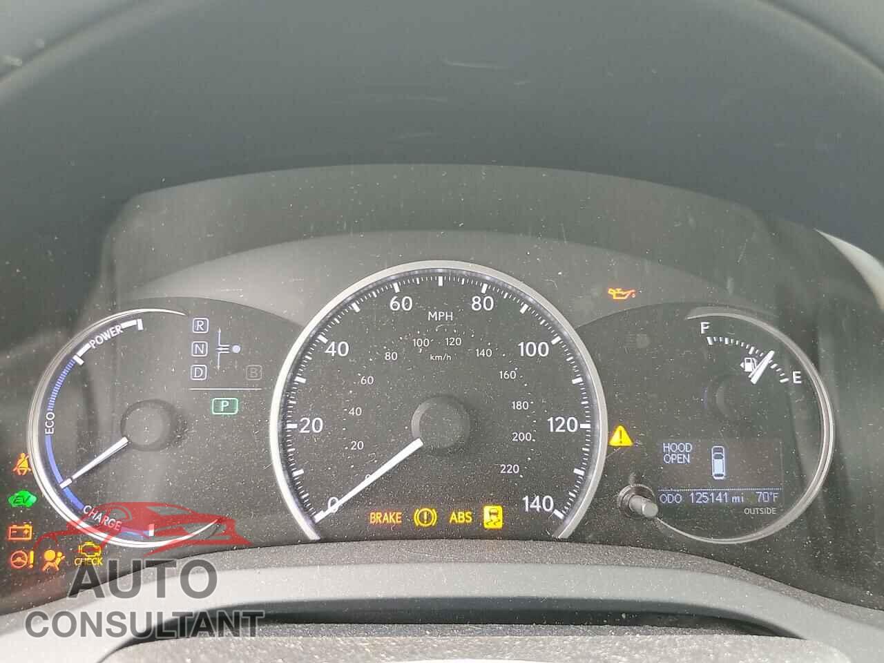 LEXUS CT 200 2012 - JTHKD5BH4C2121084