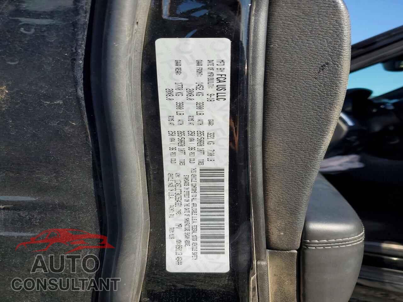 DODGE DURANGO 2019 - 1C4SDJCT3KC534331