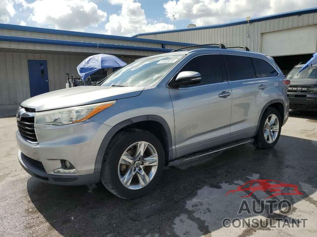 TOYOTA HIGHLANDER 2016 - 5TDYKRFH6GS124618