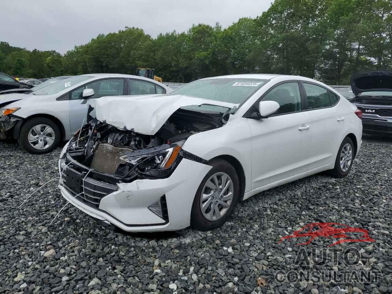HYUNDAI ELANTRA 2019 - 5NPD74LF4KH488928