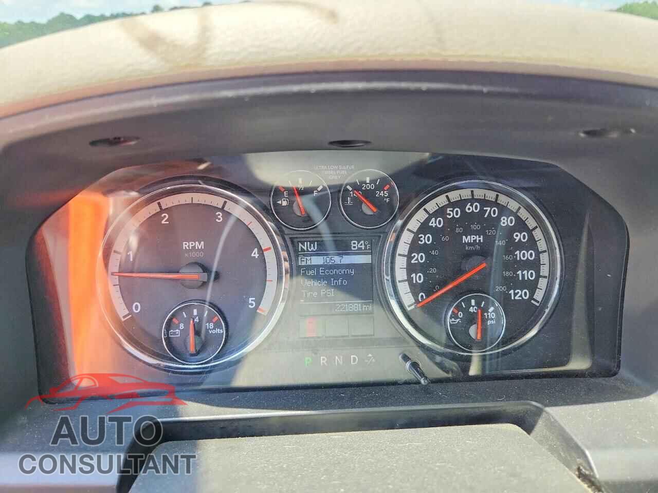 DODGE RAM 2500 2010 - 3D7UT2CL1AG181221