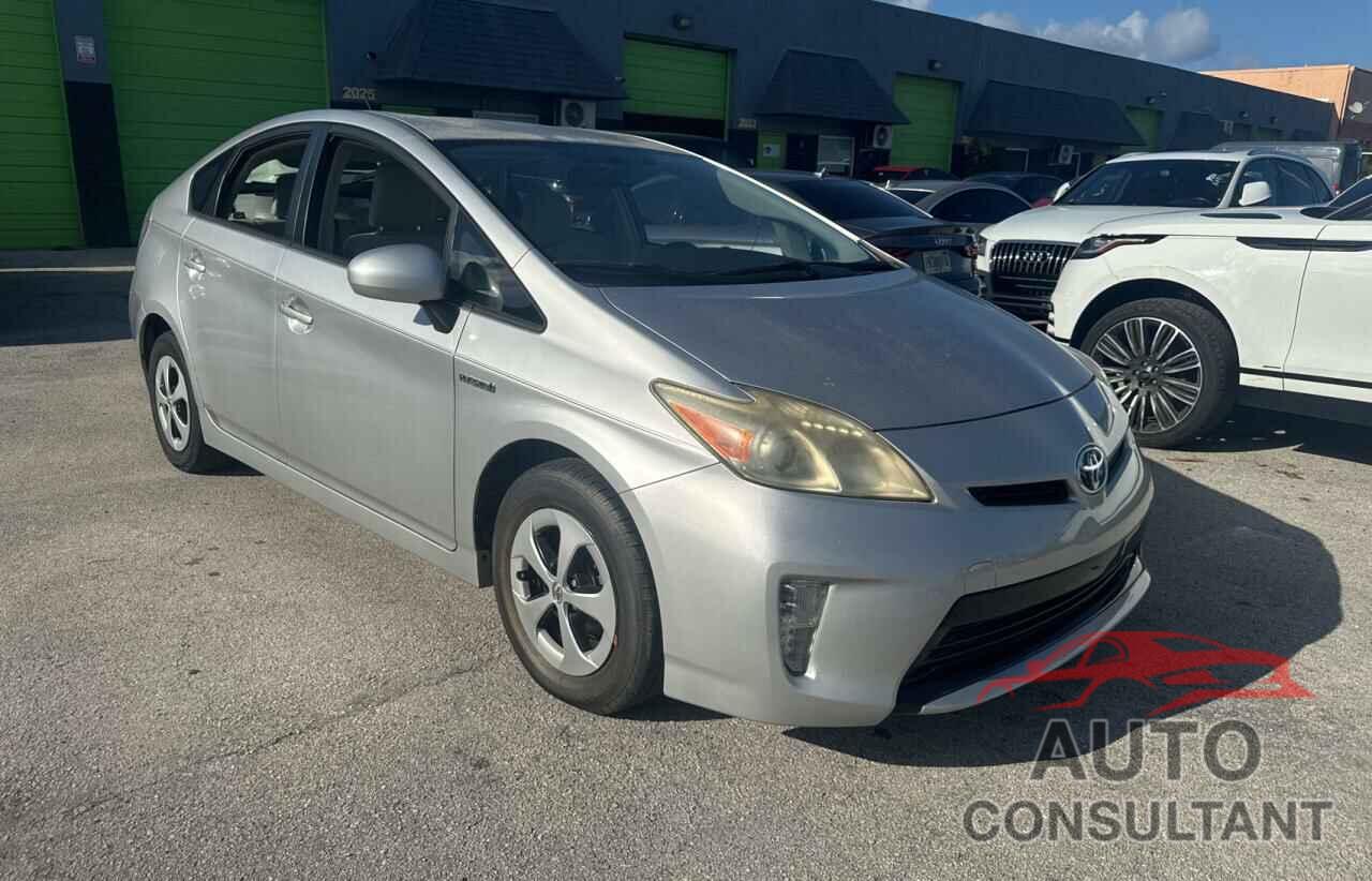 TOYOTA PRIUS 2012 - JTDKN3DU7C1584744