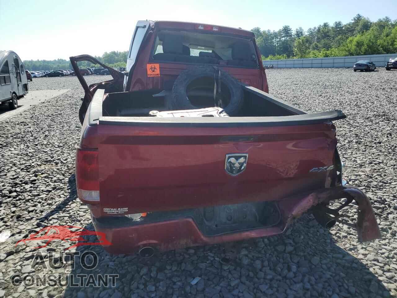 DODGE RAM 1500 2012 - 1C6RD7FT4CS164583