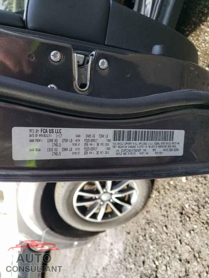 DODGE JOURNEY 2017 - 3C4PDCAB1HT582497