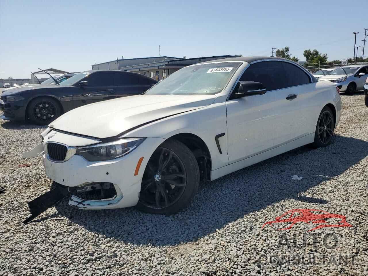BMW 4 SERIES 2018 - WBA4Z1C59JEC59871