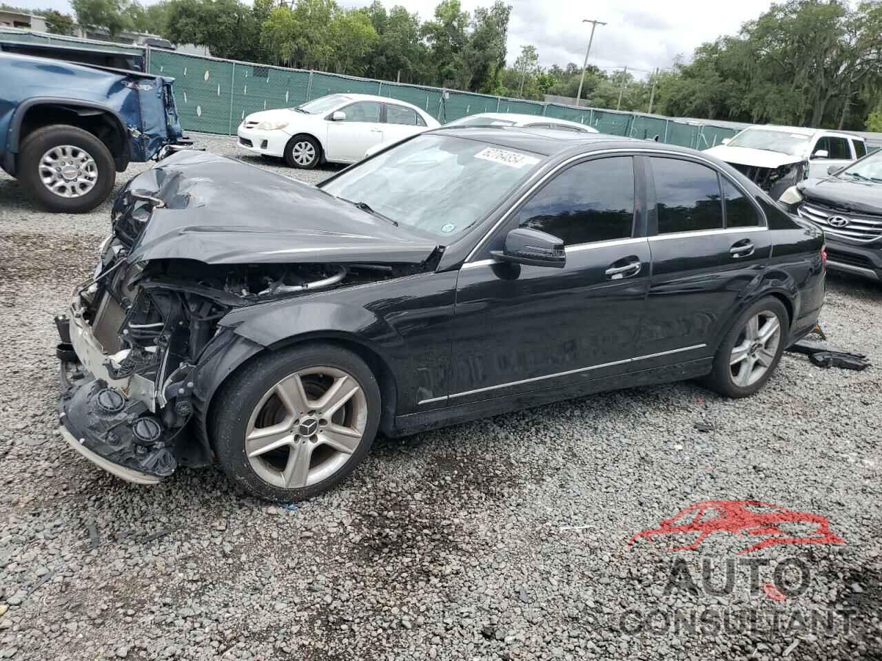 MERCEDES-BENZ C-CLASS 2011 - WDDGF5EB2BR185886