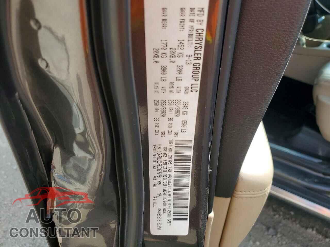DODGE DURANGO 2014 - 1C4RDJDG7EC307079