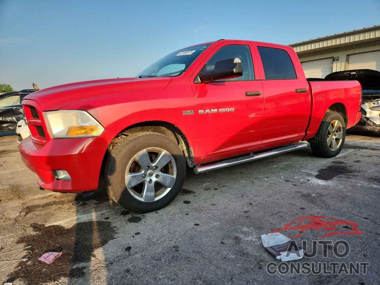 DODGE RAM 1500 2012 - 1C6RD6KT1CS246061