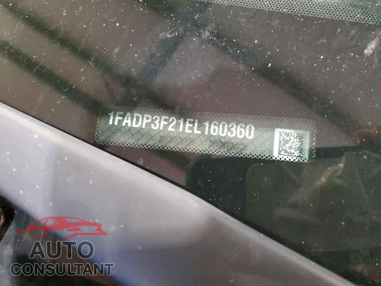 FORD FOCUS 2014 - 1FADP3F21EL160360