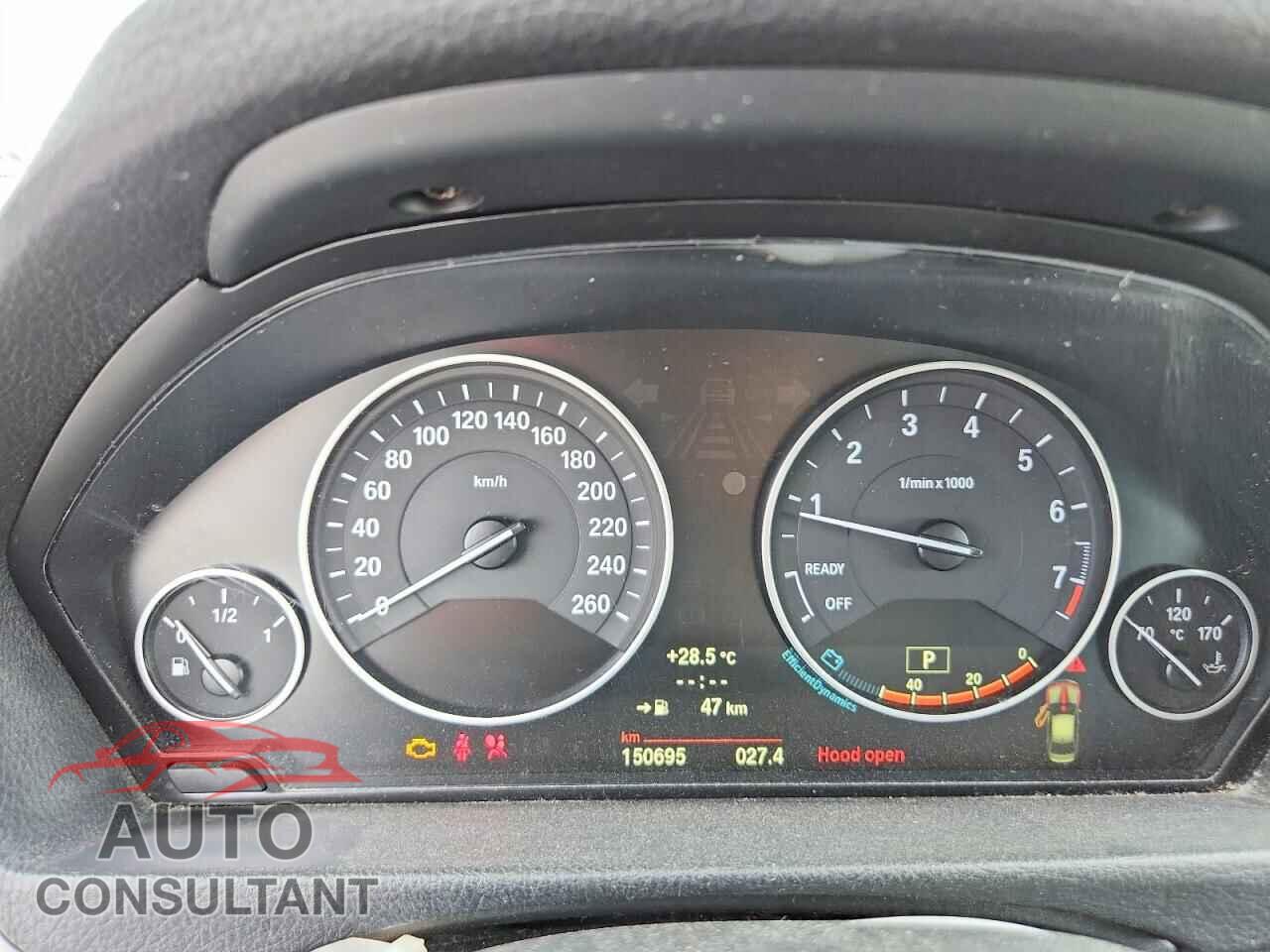 BMW 3 SERIES 2014 - WBA3C3C54EF986115