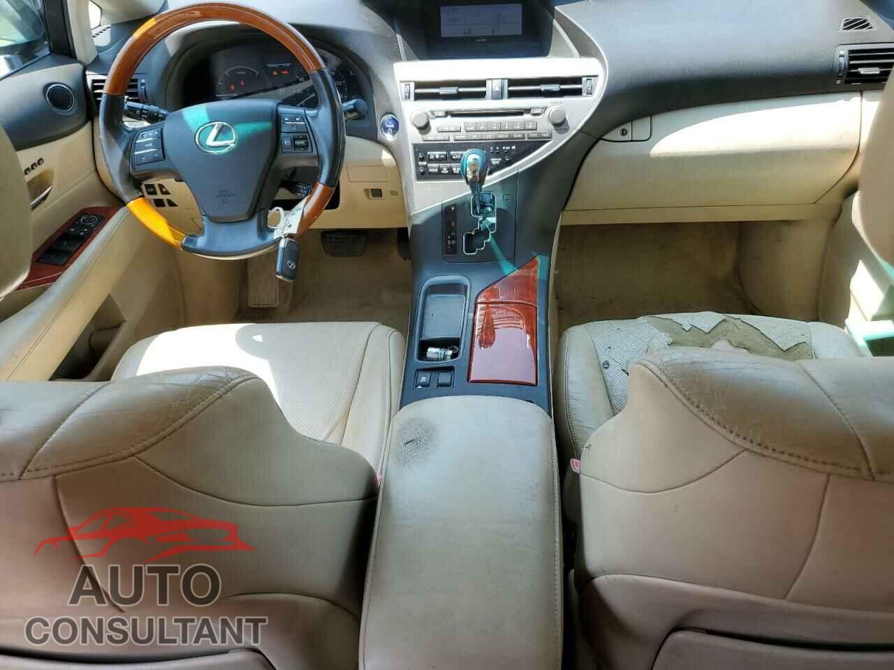 LEXUS RX450 2010 - JTJBC1BA3A2026834