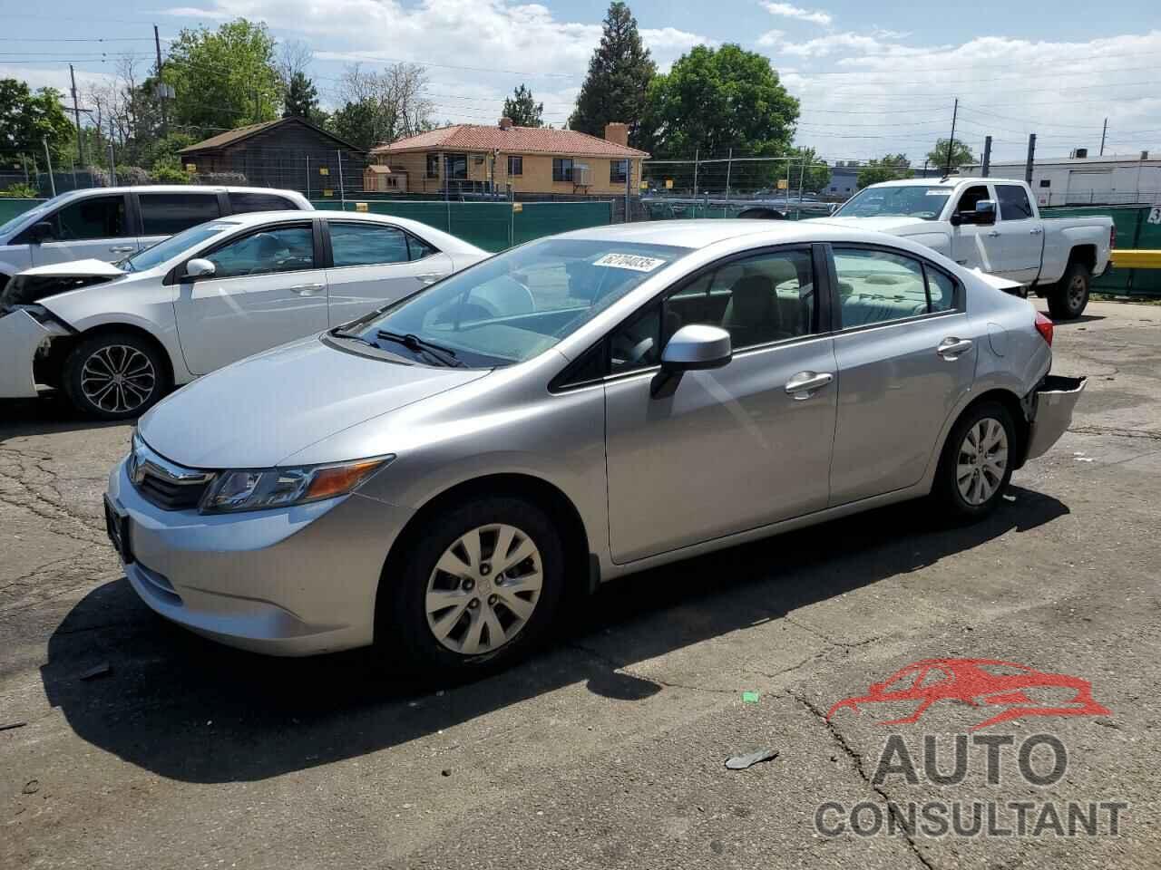 HONDA CIVIC 2012 - 19XFB2F56CE056751