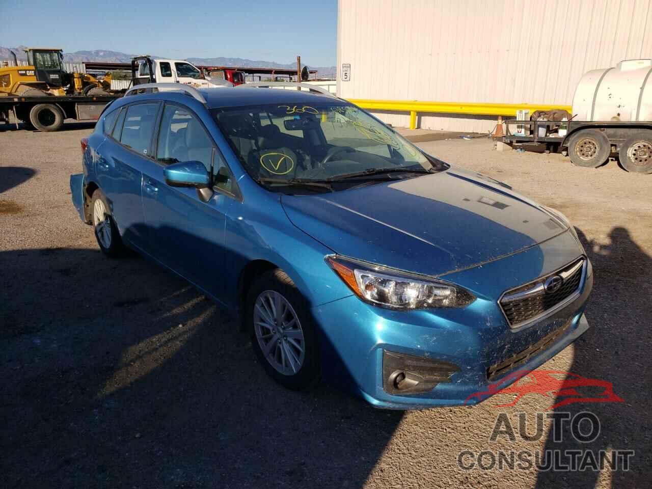 SUBARU IMPREZA 2017 - 4S3GTAB67H3700296