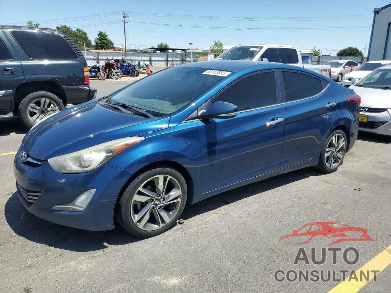 HYUNDAI ELANTRA 2015 - KMHDH4AE9FU455311