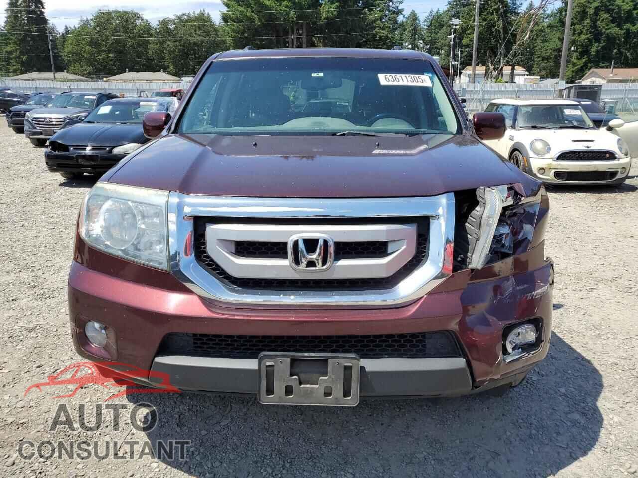 HONDA PILOT 2011 - 5FNYF4H98BB087453