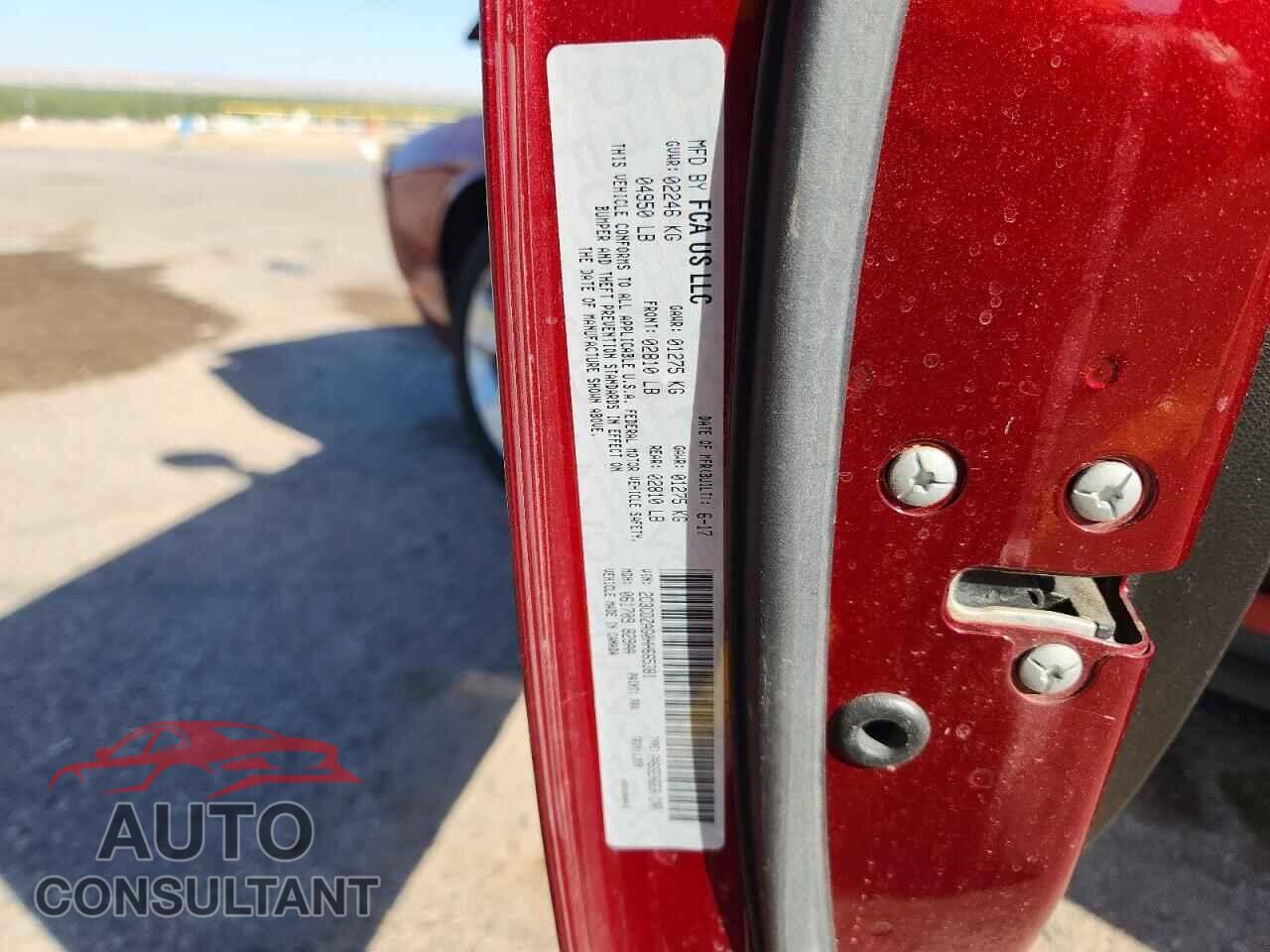 DODGE CHALLENGER 2017 - 2C3CDZAG0HH665381