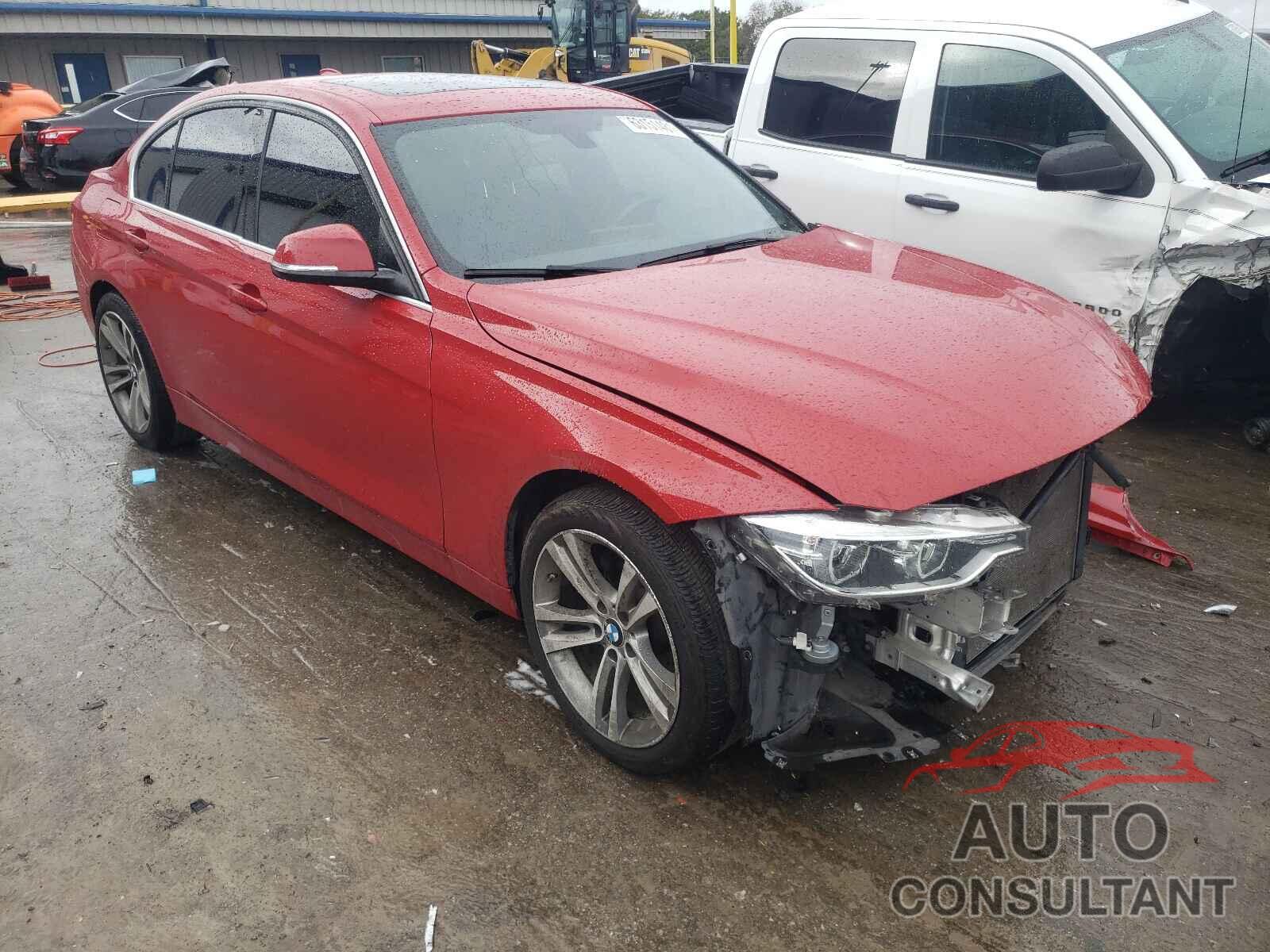 BMW 3 SERIES 2017 - WBA8D9G55HNU60585